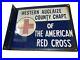 14-Rare-Vintage-Original-American-Red-Cross-Double-Sided-Porcelain-Adv-Sign-01-apad
