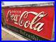 1936-Rare-Vintage-Coca-Cola-Metal-Sign-72-x-30-83-Years-Old-Coke-01-nsi