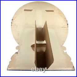1940s Davol Nursing Vintage Advertising Sign X-LARGE 40 Cardboard Nurse Baby