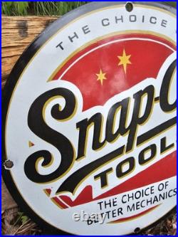 1950'S Collectible Vintage Snap-On Tools Porcelain Sign A Must-have Really Nice 1950'S Collectible Vintage Snap-On Tools Porcelain Sign A Must-have Really Nice