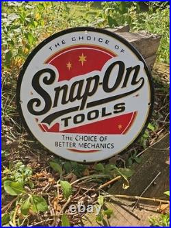 1950'S Collectible Vintage Snap-On Tools Porcelain Sign, Wrench, Sockets 12 1950'S Collectible Vintage Snap-On Tools Porcelain Sign, Wrench, Sockets 12