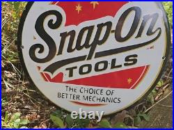 1950'S Collectible Vintage Snap-On Tools Porcelain Sign, Wrench, Sockets 12 1950'S Collectible Vintage Snap-On Tools Porcelain Sign, Wrench, Sockets 12