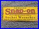 1950-S-Vintage-Snap-On-Tools-Porcelain-Sign-Garage-Sign-Interchangeable-Socket-01-ii