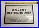 1950-Vintage-US-Army-Restricted-Area-Metal-Sign-01-od