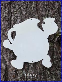1950's Vintage Kool Aid Porcelain Sign 12x13 1950's Vintage Kool Aid Porcelain Sign 12x13