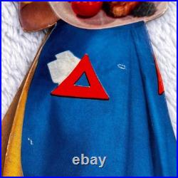 1950s Perfection Stove Advertising Sign 15 Die-cut Cardboard Vintage 50s Woman