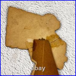 1950s Perfection Stove Advertising Sign 15 Die-cut Cardboard Vintage 50s Woman