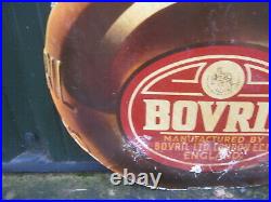 46964 Old Vintage Antique Card Shop Sign Not enamel GIANT Bovril Jar Display
