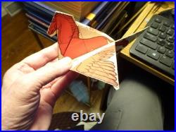 ANTIQUE MOBIL GAS DIE-CUT PAPER PEGASUS SIGN Gas Station Promo PREMIUM TOY