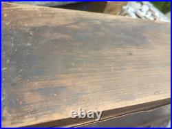 Antique Advertising Wooden Box Seattle Sebastian-Stuart Fish AAFA Vintage Sign