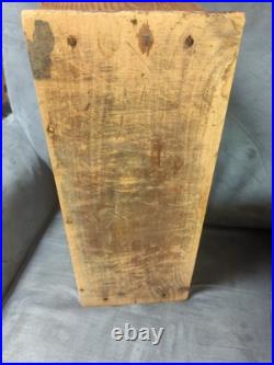 Antique Advertising Wooden Box Seattle Sebastian-Stuart Fish AAFA Vintage Sign
