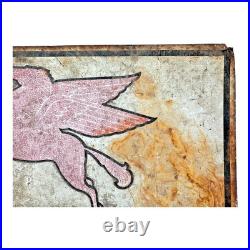 Antique Original Mobilgas Pegasus Gasoline Advertising Trade Sign