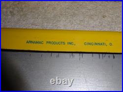 Antique Original Scarce Nos Casite Casey Flame 18 Metal Gasoline Oil Rack Sign