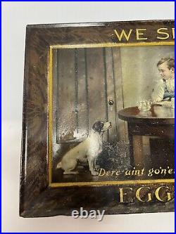 Antique Self-Framed Egg -O-See Cereal General Store Sign, Original, Early 1900's