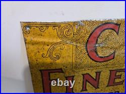 Antique Vintage Cuba Fine Cut Advertising Sign (Possibly cut down store display)