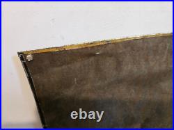 Antique Vintage Cuba Fine Cut Advertising Sign (Possibly cut down store display)
