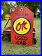 Antique-Vintage-Old-Style-OK-Used-Cars-Tag-Sign-01-ue