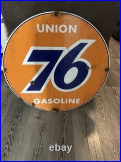 Antique -vintage look Union 76 Authorized Dealer sales service Station Sign Antique -vintage look Union 76 Authorized Dealer sales service Station Sign