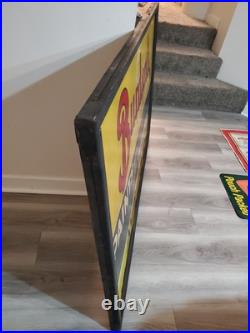 C. 1950s Original Vintage Burdsal's Paint Sign Metal Framed Durability Since 1867 C. 1950s Original Vintage Burdsal's Paint Sign Metal Framed Durability Since 1867