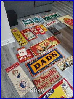 C. 1950s Original Vintage Burdsal's Paint Sign Metal Framed Durability Since 1867 C. 1950s Original Vintage Burdsal's Paint Sign Metal Framed Durability Since 1867