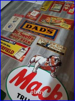 C. 1950s Original Vintage Burdsal's Paint Sign Metal Framed Durability Since 1867 C. 1950s Original Vintage Burdsal's Paint Sign Metal Framed Durability Since 1867
