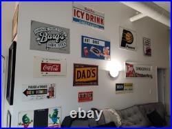 C. 1950s Original Vintage Burdsal's Paint Sign Metal Framed Durability Since 1867 C. 1950s Original Vintage Burdsal's Paint Sign Metal Framed Durability Since 1867