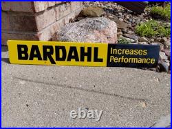 C. 1950s Original Vintage Dairy Queen Sign Raspberry Sundae DQ Fruity NOS Mint