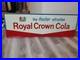 C-1950s-Original-Vintage-Drink-Royal-Crown-Cola-Sign-Metal-Embossed-Nehi-Soda-01-ugp