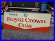 C-1950s-Original-Vintage-Drink-Royal-Crown-Cola-Sign-Metal-Embossed-RC-Nehi-Soda-01-lts