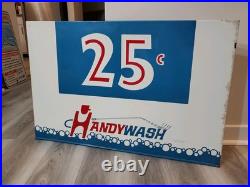 C. 1950s Original Vintage Trico Automatic Windshield Washer sign Metal Blades MCA C. 1950s Original Vintage Trico Automatic Windshield Washer sign Metal Blades MCA