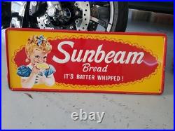 C. 1950s Original Vintage Yellow Cab Cigars Sign Metal Embossed 5c Taxi Tobacco
