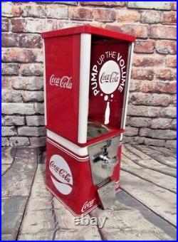 COCA COLA vintage gumball machine M&M dispenser coke memorabilia home decor gift