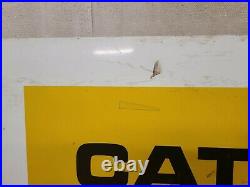 Caterpillar Service Sign Gas Oil Vintage Collectable