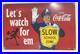 Coca-Cola-Slow-School-Zone-Officer-Porcelain-Enamel-Vintage-Sign-Metal-20-x-13-01-mtaw