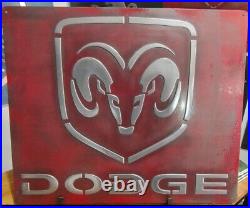 Dodge Vintage metal Sign(handmade)