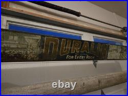 Duralin J. Frank Darling Co. Floor Covering Advertising Sign Rack Pre-1930