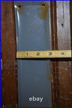 EL PAXO CIGARS STAMPED PAINTED METAL DEALER DOOR PUSH SIGN VINTAGE 1940s STORE