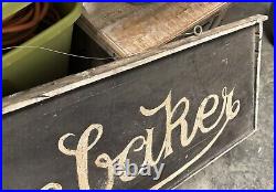 Early Vintage Studebaker Automobiles Coaches Buggy Trade Sign