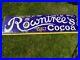Enamel-Sign-Rowntrees-Elect-Cocoa-Vintage-Rare-Type-By-Appointment-Logo-1900s-01-pz