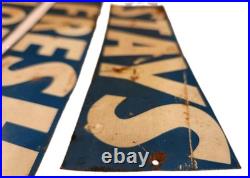 Evangeline Maid Bread vintage original metal sign Stays Fresh Longer advertising