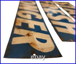 Evangeline Maid Bread vintage original metal sign Stays Fresh Longer advertising