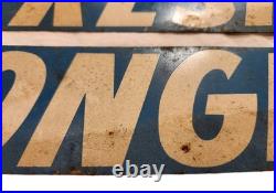 Evangeline Maid Bread vintage original metal sign Stays Fresh Longer advertising