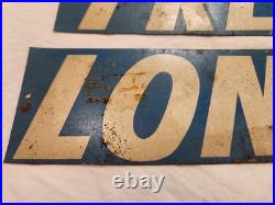 Evangeline Maid Bread vintage original metal sign Stays Fresh Longer advertising