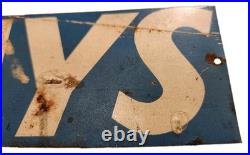 Evangeline Maid Bread vintage original metal sign Stays Fresh Longer advertising