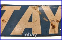 Evangeline Maid Bread vintage original metal sign Stays Fresh Longer advertising