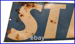 Evangeline Maid Bread vintage original metal sign Stays Fresh Longer advertising
