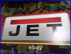 Extremely Rare Jet Tools Advertising Sign 49x16 Vintage Hardware Store Display Extremely Rare Jet Tools Advertising Sign 49x16 Vintage Hardware Store Display