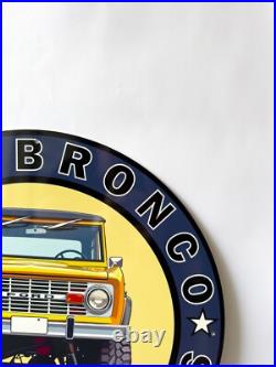 Ford Bronco Sign BRONCO SERVICE & REPAIR AUTO SIGN VINTAGE- 19.7 (50cm) Ford Bronco Sign BRONCO SERVICE & REPAIR AUTO SIGN VINTAGE- 19.7 (50cm)