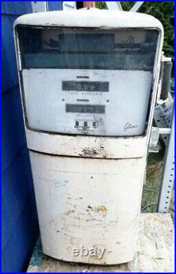 GILBARCO 1006 GAS PUMP EXXON advertising vintage gas station old shop sign