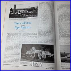 Gasoline Magazine for Porcelain Sign Collecting Gas Porcelain Advertising Sign